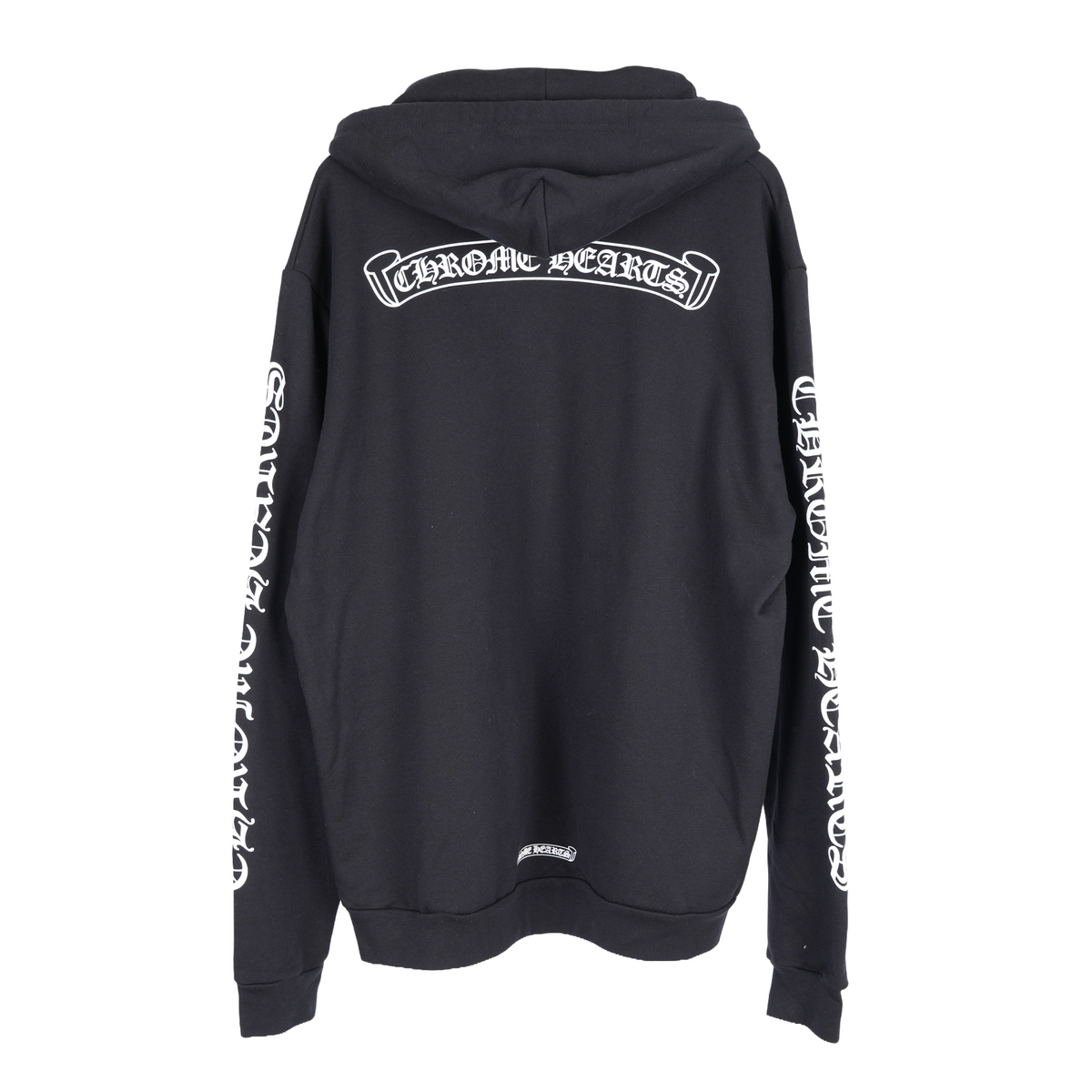CHROME HEARTS SCROLL LOGO PULLOVER HOODIE