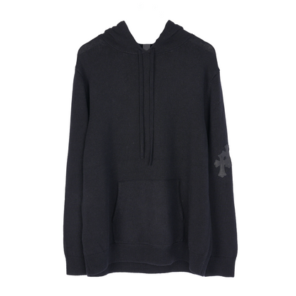 Chrome Hearts Cross Patch Cashmere Pullover Hoodie
