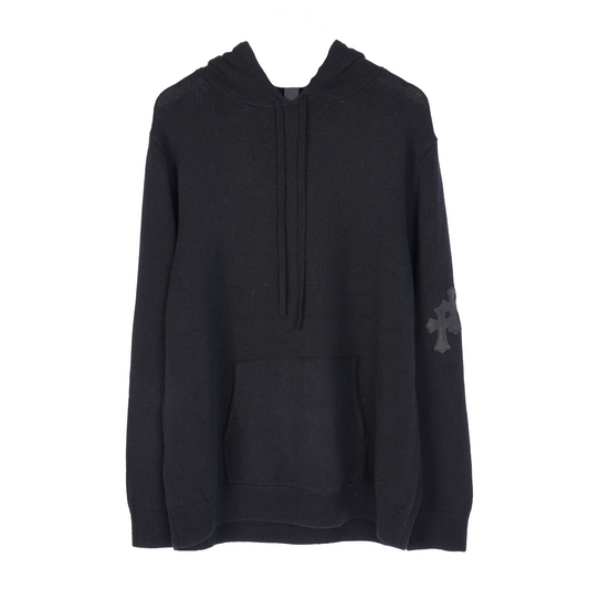 Chrome Hearts Cross Patch Cashmere Pullover Hoodie