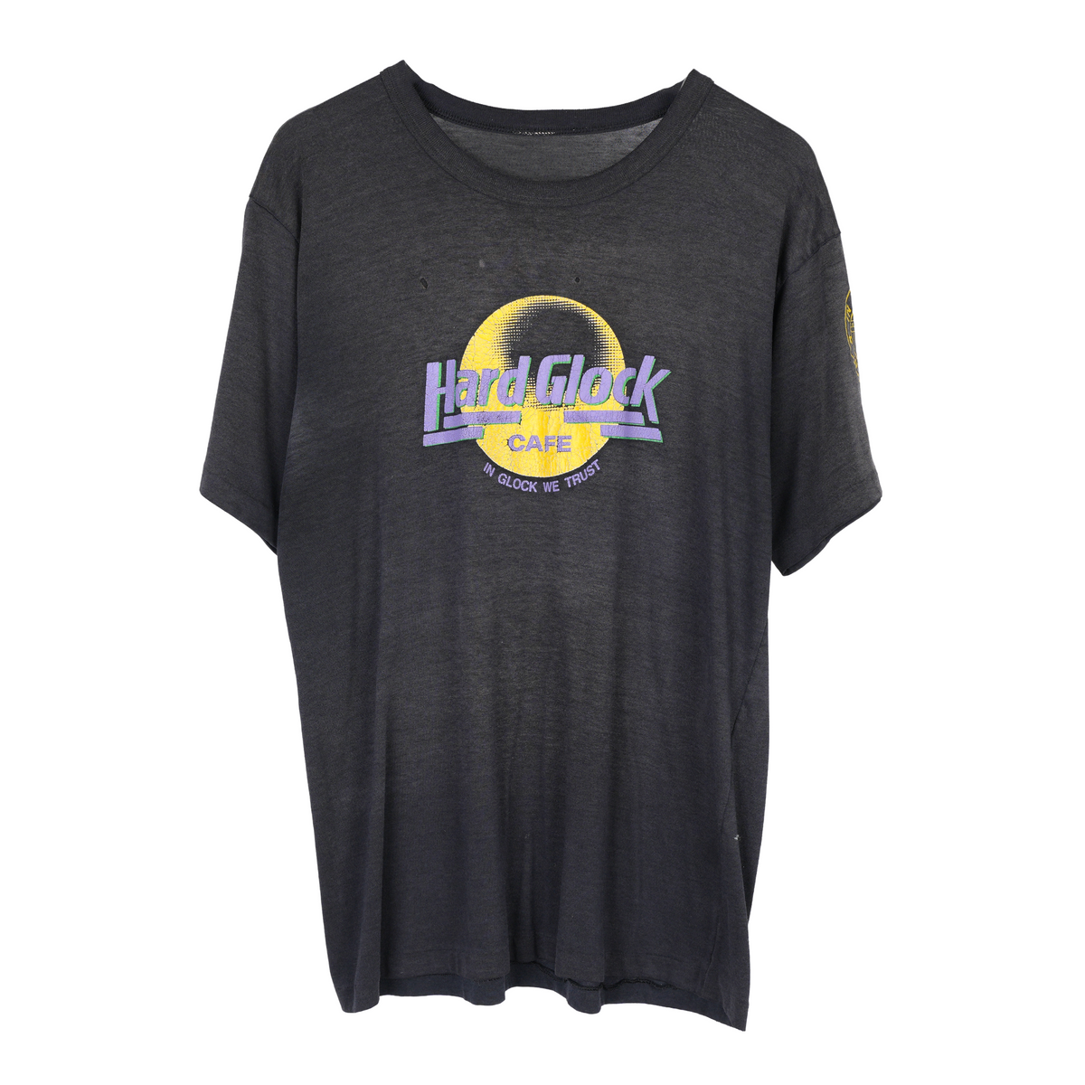 VINTAGE HARD GLOCK CAFE PARODY TEE