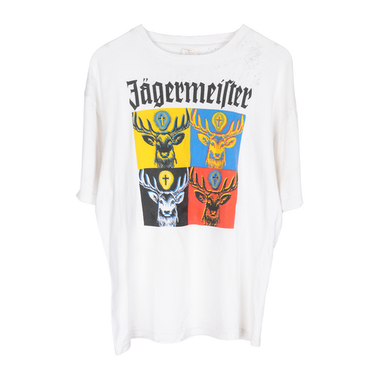 VINTAGE THRASHED JAGERMEISTER POP ART TEE