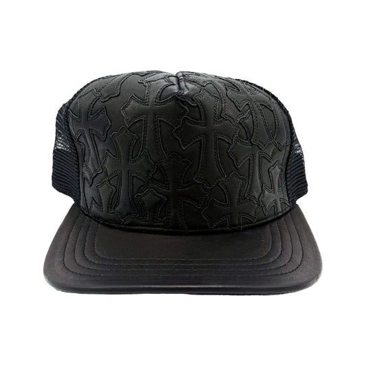 CHROME HEARTS CH BLACK PATCH CEMETERY HAT