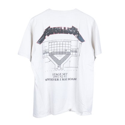 VINTAGE METALLICA STAGE SET TEE