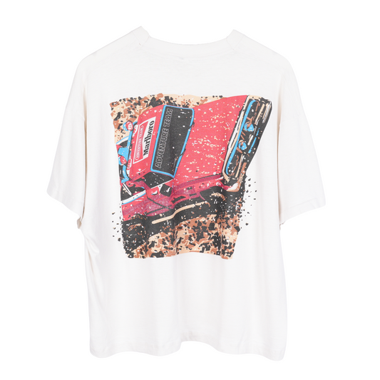 VINTAGE WHITE MARLBORO ADVENTURE TEAM TEE