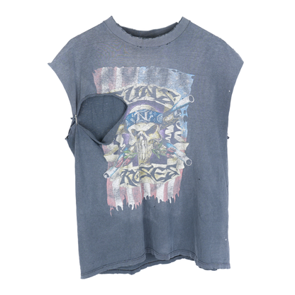 GUNS N ROSES THRASHED VINTAGE CUT OFF