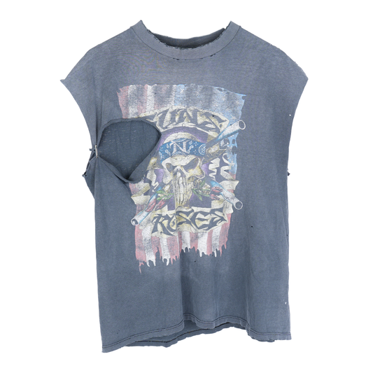 GUNS N ROSES THRASHED VINTAGE CUT OFF