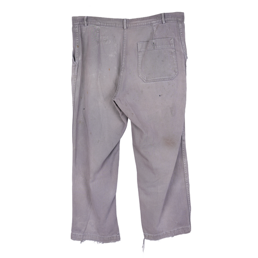TRUE VINTAGE FRENCH PATCHED WORKWEAR PANTS