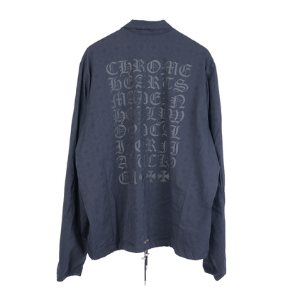 CHROME HEARTS NYLON EYECHART MONOGRAM WINDBREAKER JACKET