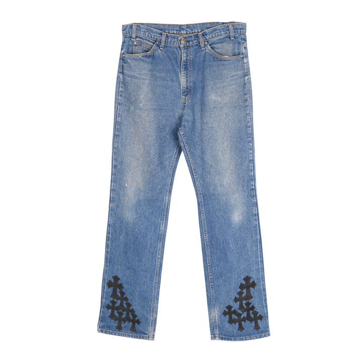 CHROME HEARTS CLUSTER LEG BLACK PATCH 517