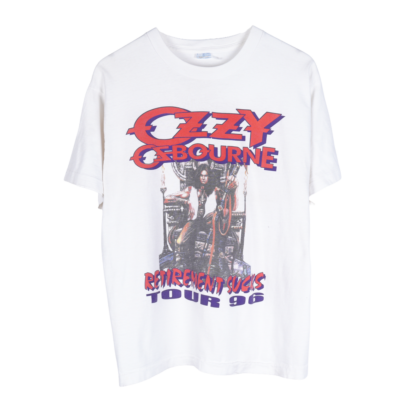 VINTAGE OZZY OSBOURNE 'RETIRMENT SUCKS' TOUR 1996 TEE