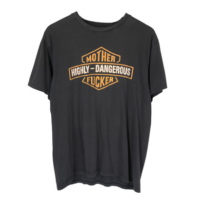 VINTAGE HIGHLY-DANGEROUS MOTHER FUCKER PARODY TEE