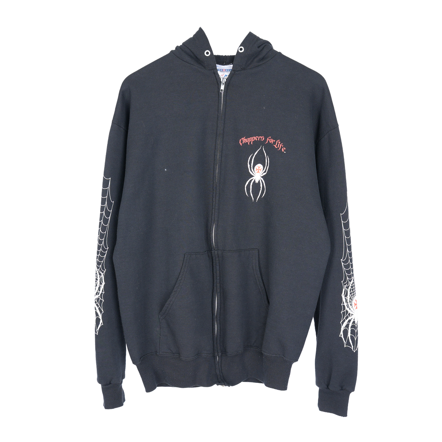 WCC CHOPPERS FOR LIFE SPIDER ZIP UP HOODIE