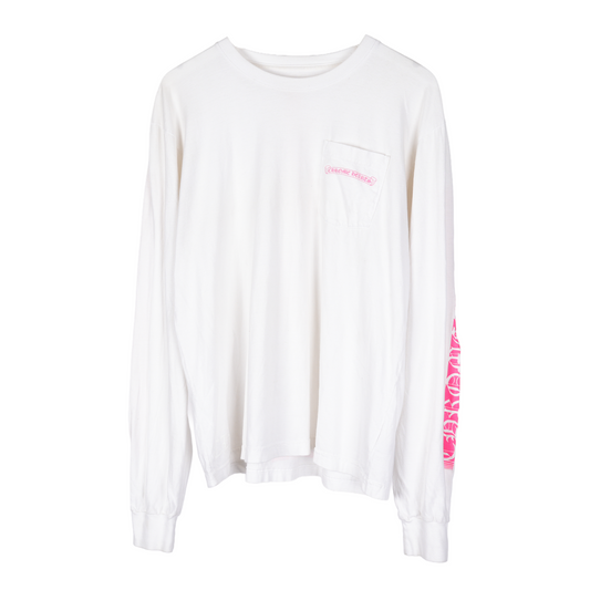 CHROME HEARTS VINTAGE HOT PINK LONG SLEEVE