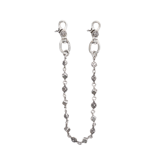 Chrome Hearts 14-Link Dice Short Wallet Chain