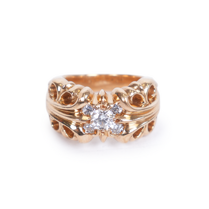 CHROME HEARTS 22K K&T RING