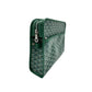 GOYARD JOUVENCE GM GREEN BAG POUCH TOILETRY