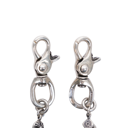 Chrome Hearts 14-Link Dice Short Wallet Chain