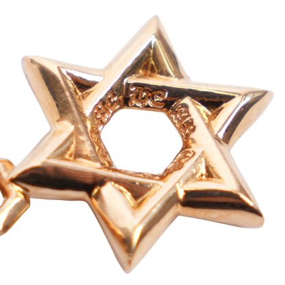 CH GOLD STAR OF DAVID PENDANT SMALL