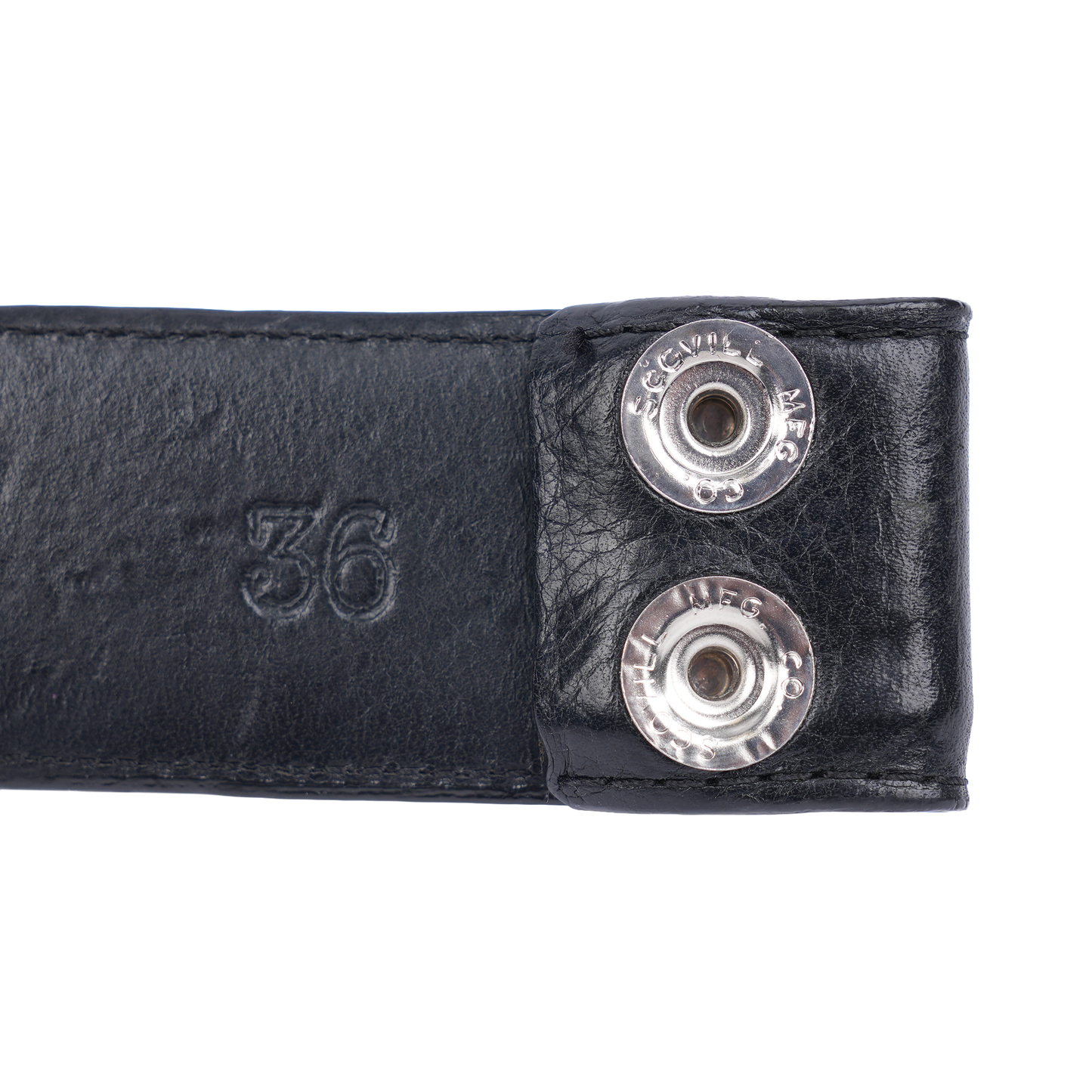 CH PYRAMID STUD BLACK STRAP