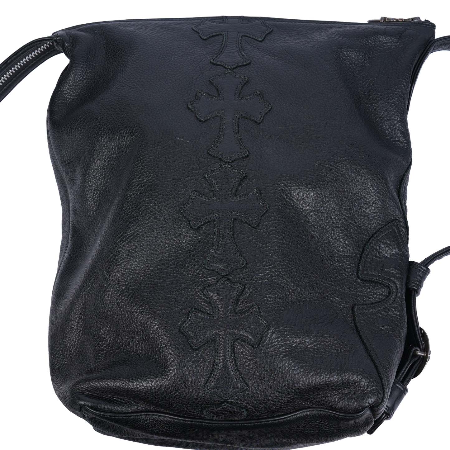 CHROME HEARTS BLACK PATCH LELO BAG