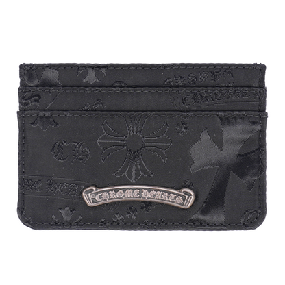 CHROME HEARTS STENCIL NYLON CARD HOLDER WALLET