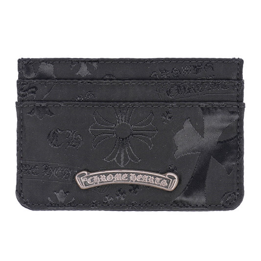 CHROME HEARTS STENCIL NYLON CARD HOLDER WALLET