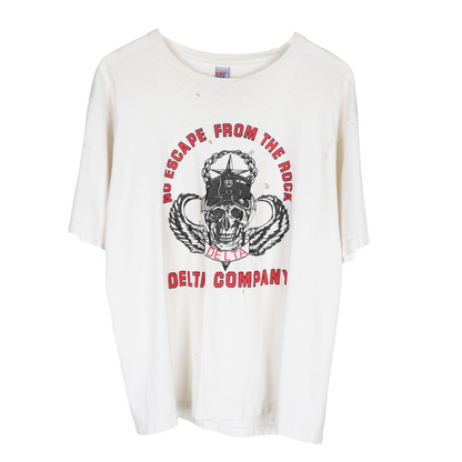 VINTAGE DELTA COMPANY ‘NO ESCAPE FROM THE ROCK’ TEE