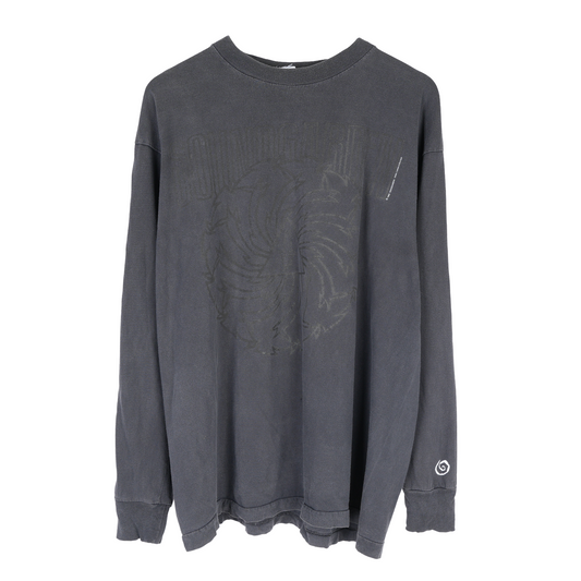 VINTAGE BLACK ON BLACK 2000S SOUNDGARDEN LONG SLEEVE