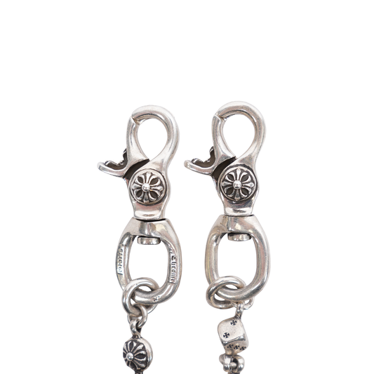 Chrome Hearts 14-Link Dice Short Wallet Chain