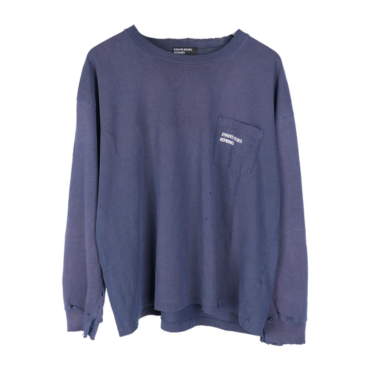 Enfants Riches Déprimés Navy Logo Pocket T-shirt