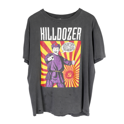 VINTAGE 1994 KILLDOZER WE WILL BURY YOU TEE