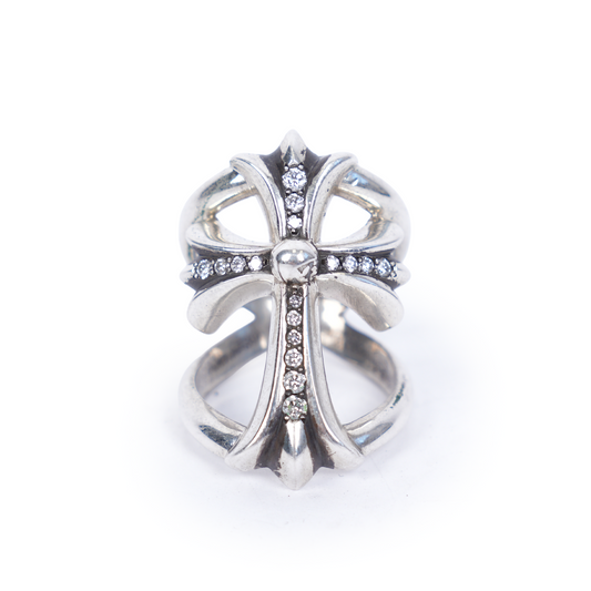 CHROME HEARTS DIAMOND INFINITY RING SIZE 11 BRAND NEW