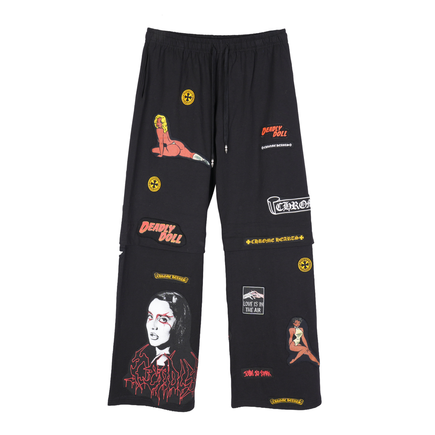 CHROME HEARTS MAXFIELDS 1/1 DEADLY DOLL SWEATPANTS