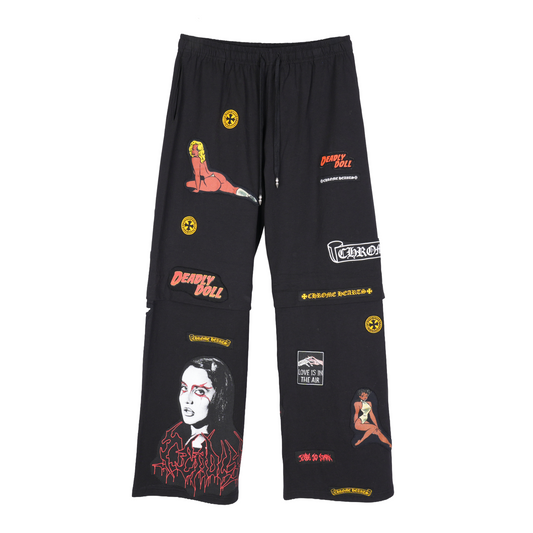 CHROME HEARTS MAXFIELDS 1/1 DEADLY DOLL SWEATPANTS