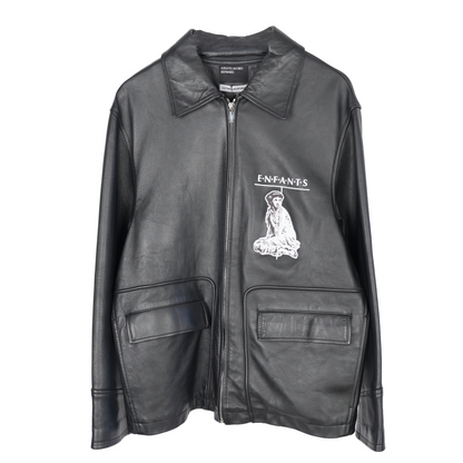 ENFANTS RICHES DÉPRIMÉS ERD LEATHER JACKET EL CUENTO 79 LEATHER JACKET