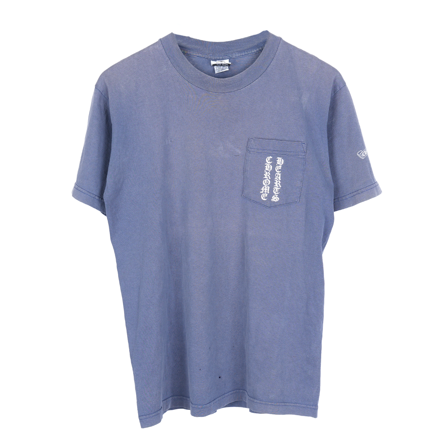 CHROME HEARTS FADED VINTAGE POCKET LOGO T-SHIRT