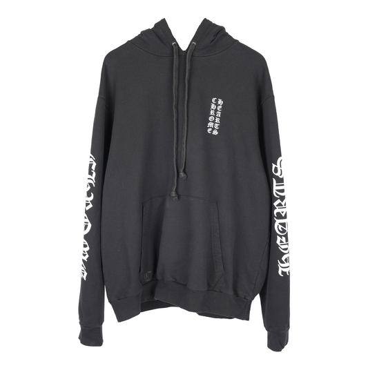 CHROME HEARTS SCRIPT LOGO SLEEVE PULL OVER HOODIE