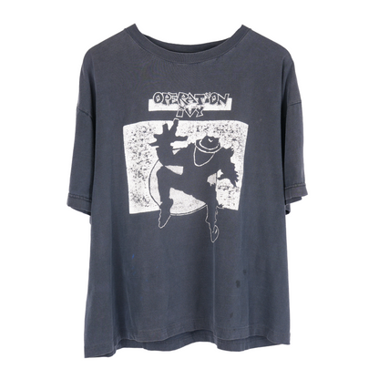 VINTAGE OPERATION IVY BLACK AND WHITE GRAPHIC 1990'S TEE