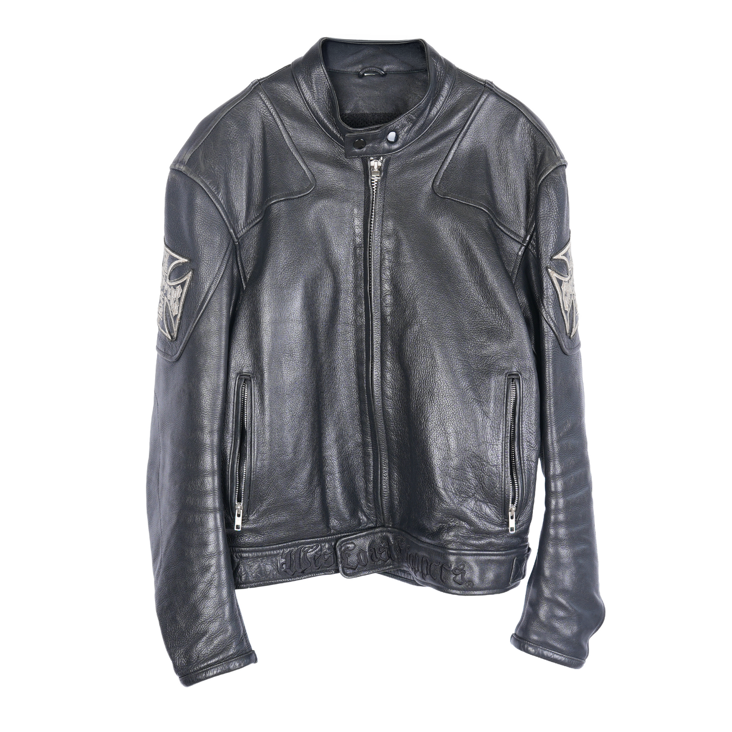 VINTAGE WEST COAST CHOPPERS BIKER LEATHER JACKET