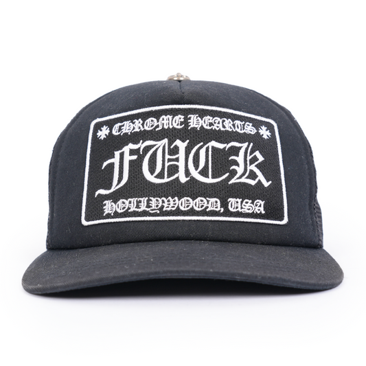 CHROME HEARTS FUCK PATCH HAT