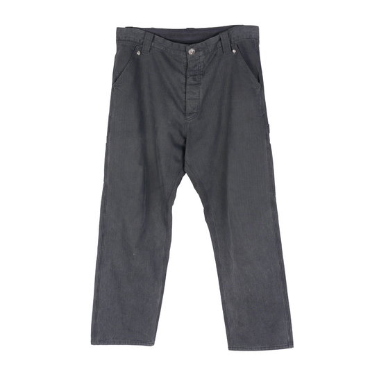 CHROME HEARTS HERRINGBONE CARPENTER PANTS