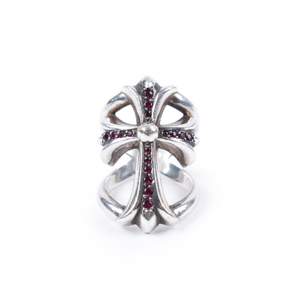 CHROME HEARTS RUBY INIFINITY RING