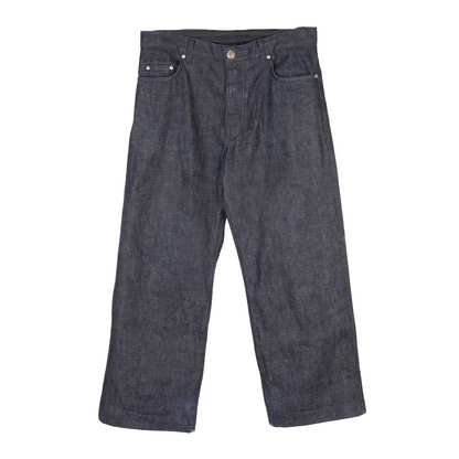 CHROME HEARTS INDIGO KS CUT JEANS SZ 32