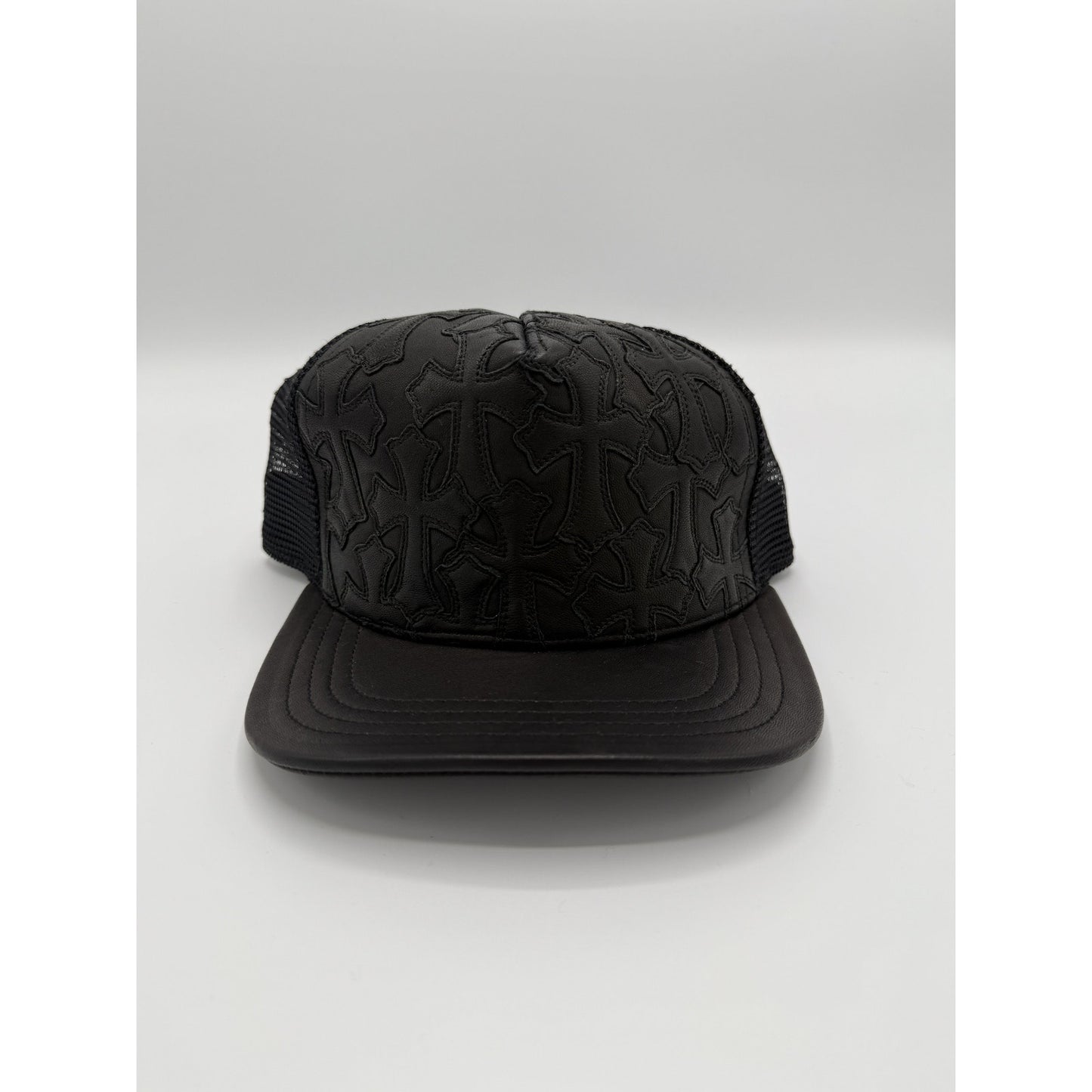 CHROME HEARTS CH BLACK PATCH CEMETERY HAT