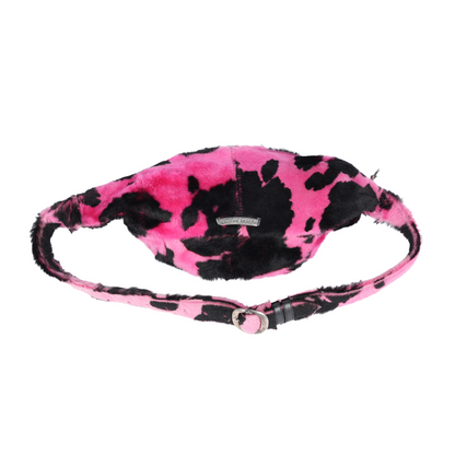 CHROME HEARTS PINK CAMO FUR SNAT BAG