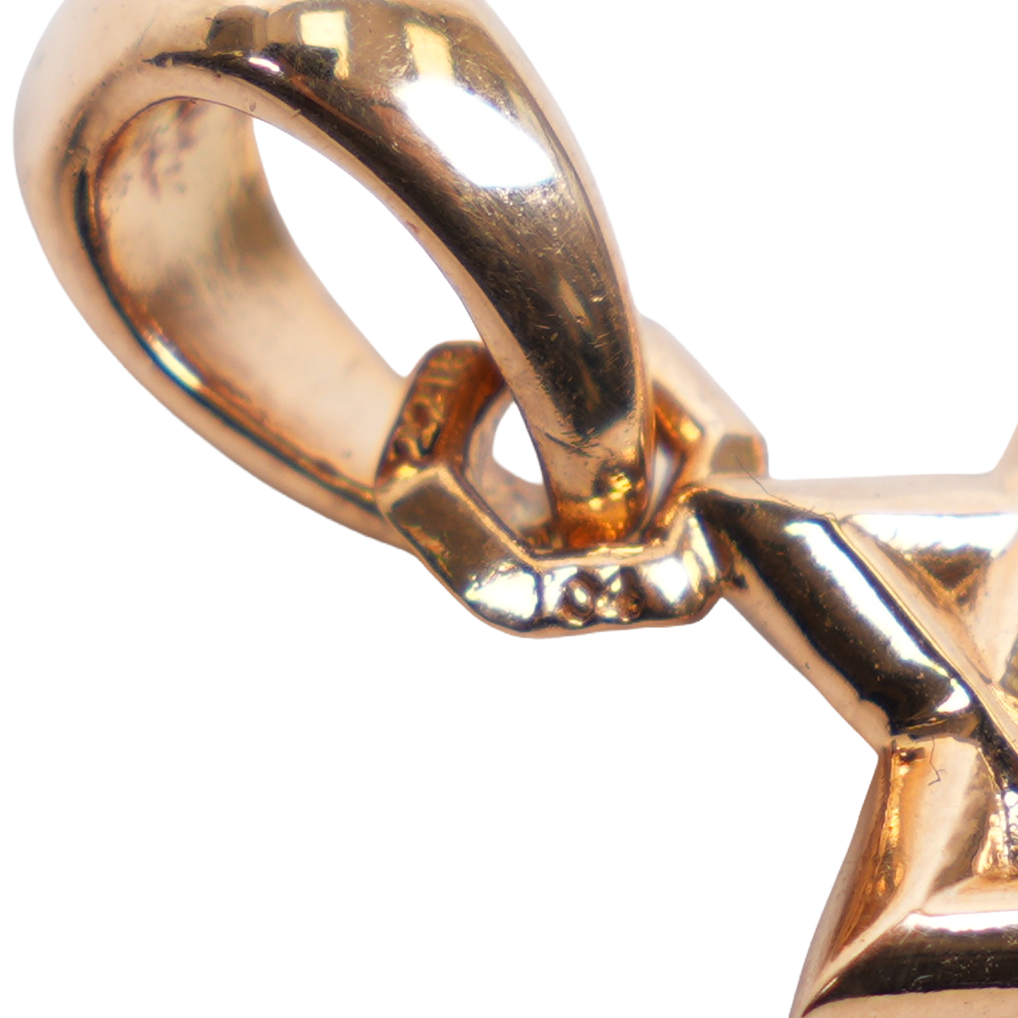 CH GOLD STAR OF DAVID PENDANT SMALL