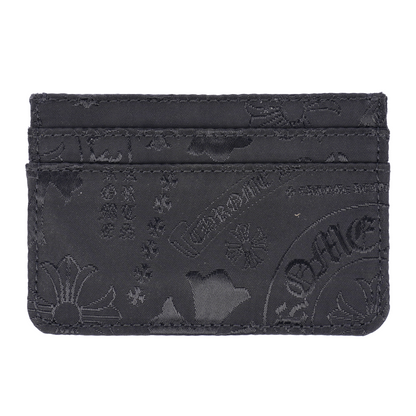 CHROME HEARTS STENCIL NYLON CARD HOLDER WALLET
