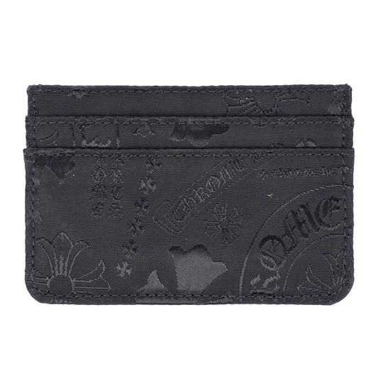 CHROME HEARTS STENCIL NYLON CARD HOLDER WALLET