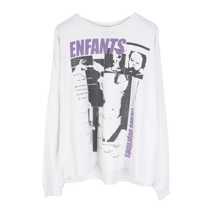 ENFANTS RICHES DÉPRIMÉS GRAFFITI BRIDE LONG SLEEVE
