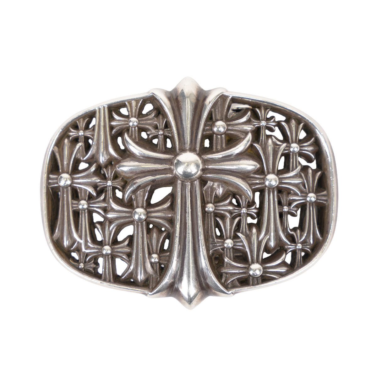 CHROME HEARTS 1.5" CEMETERY BELT BUCKLE